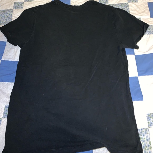 Black v neck t shirt - Picture 2 of 3